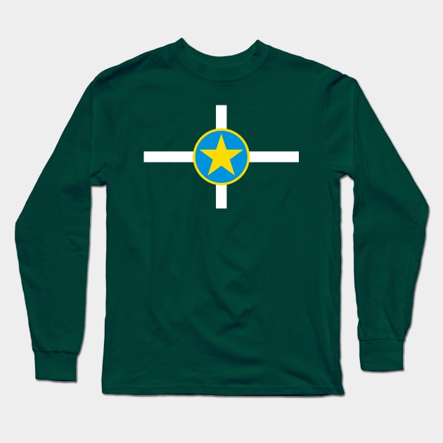 The Jackson (MS) Flag Long Sleeve T-Shirt by jxnflg